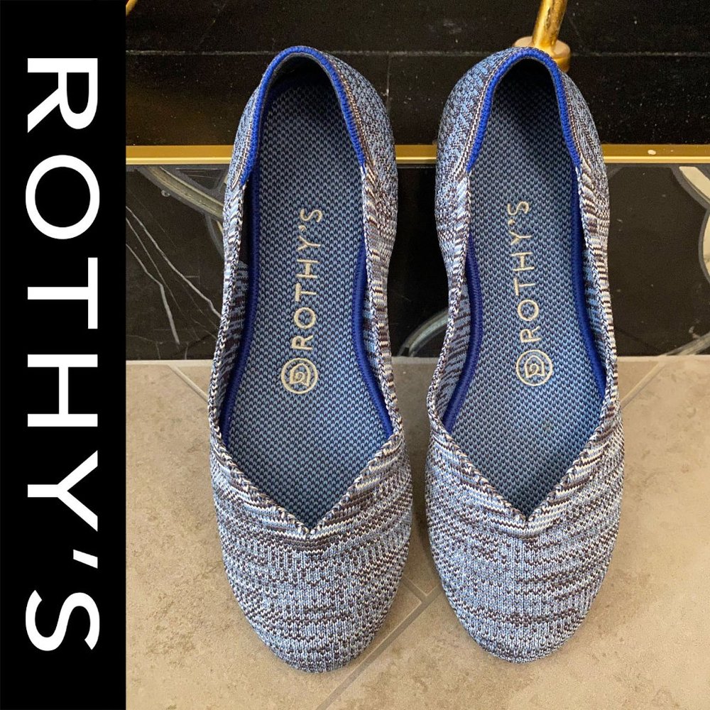 Rothy's Classic Flat - Maritime Heather